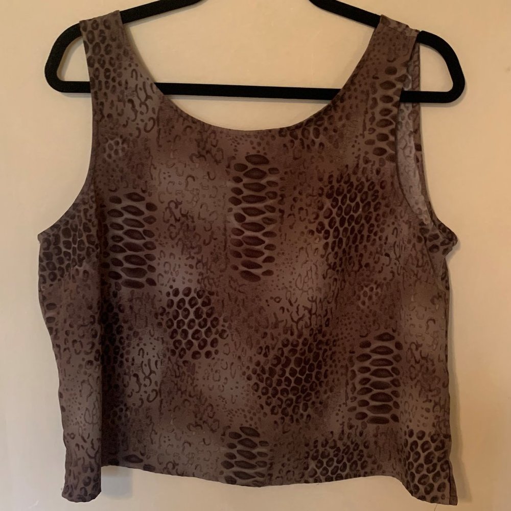 Sag Harbor Dress Petite Sleeveless Top , 14P